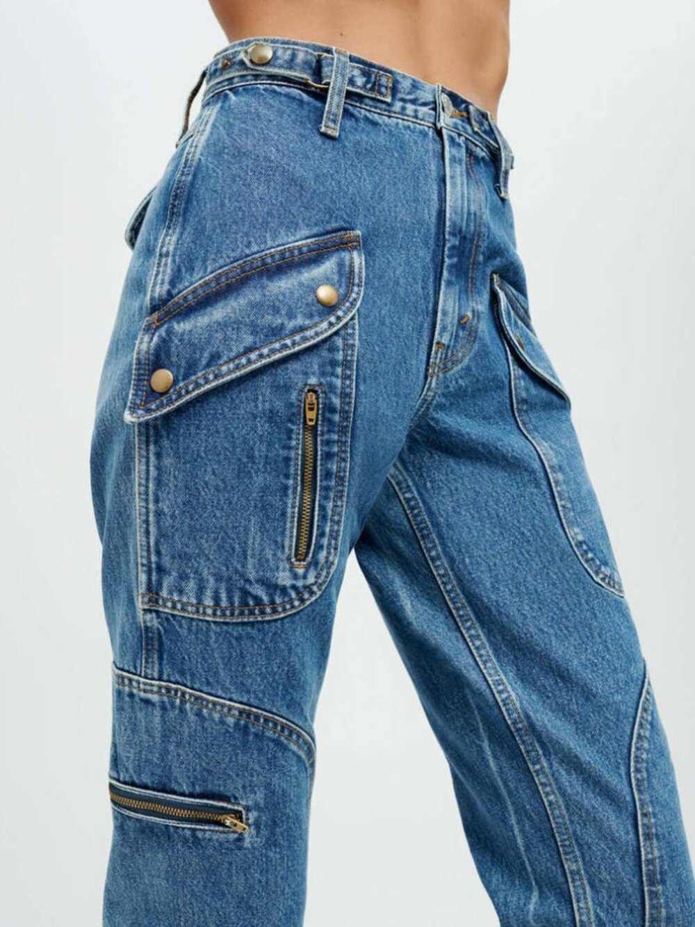 Re/Done Racer Taper Jeans in Speedway – size 26